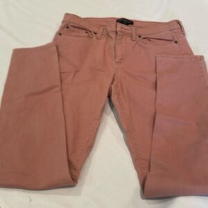 Women’s Banana Republic skinny jeans, dusty rose/pink